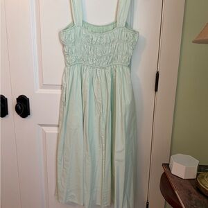 Ladies Mint Green cotton Dress